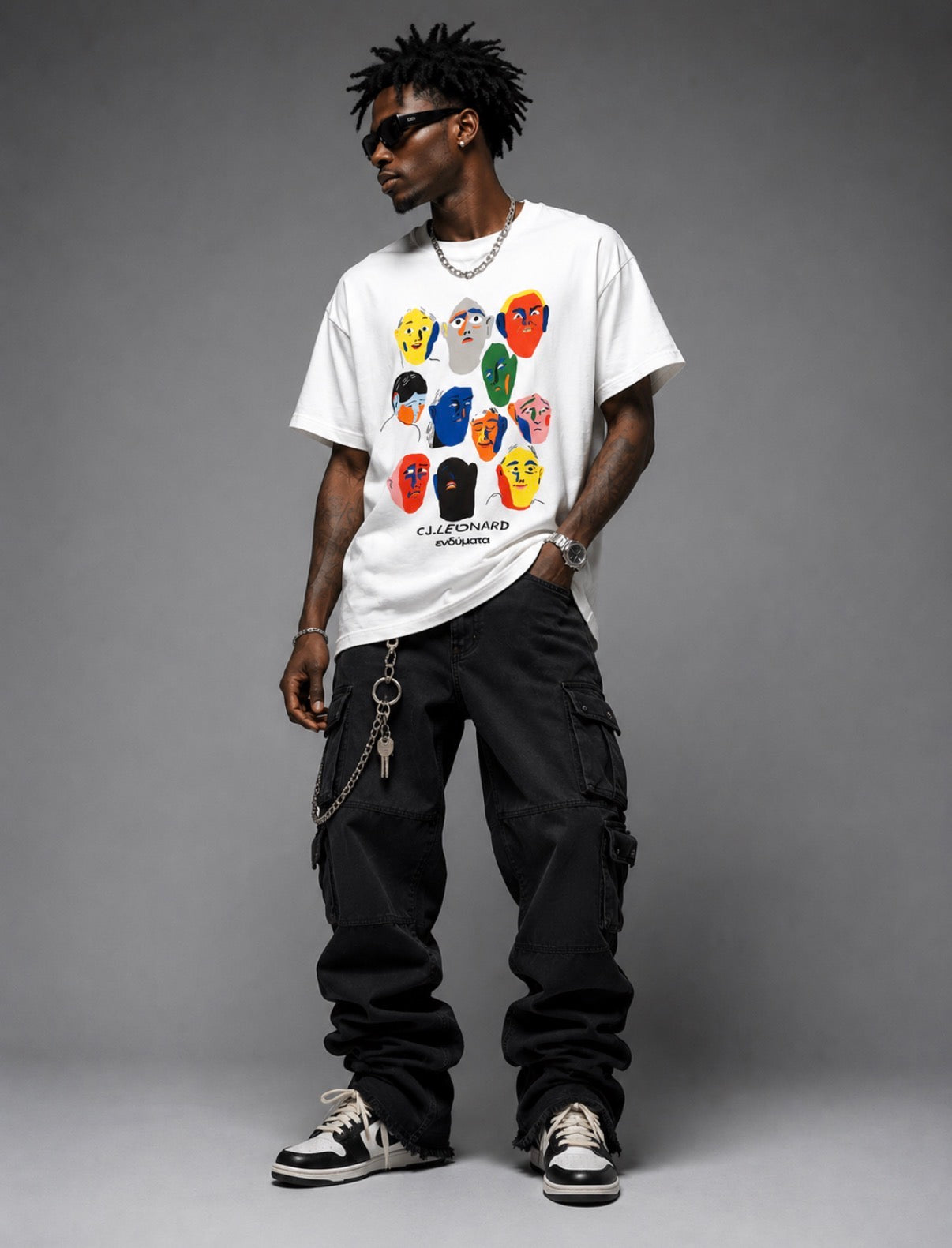 White Personalities Tee