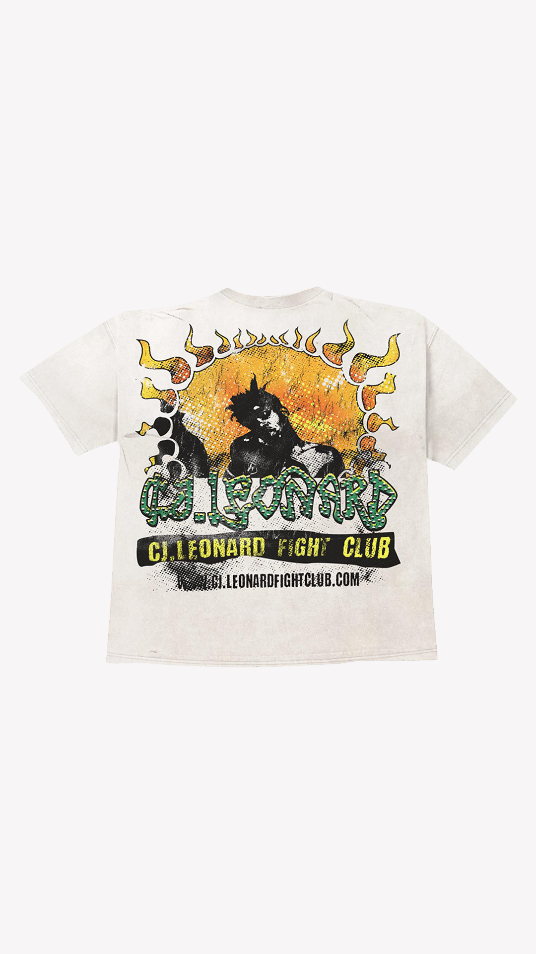 White Fight Club Tee