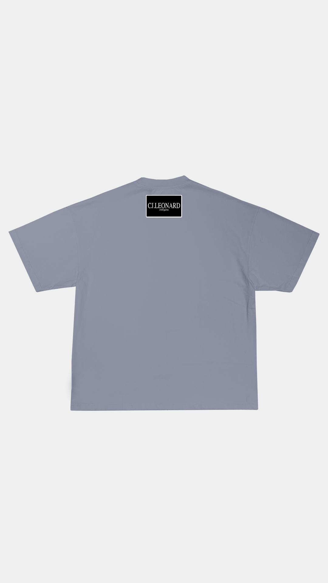 Grey Rhinestone Circle Tee