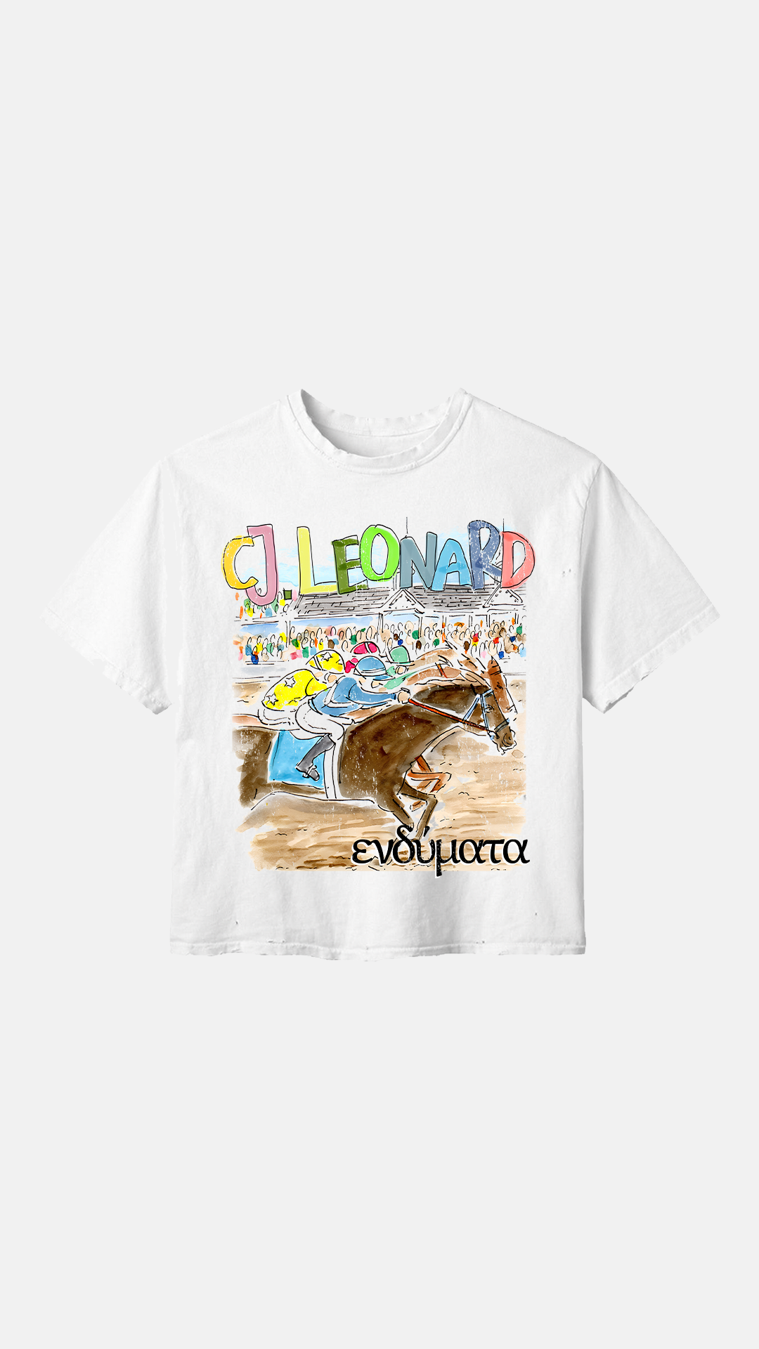 White Rodeo Tee
