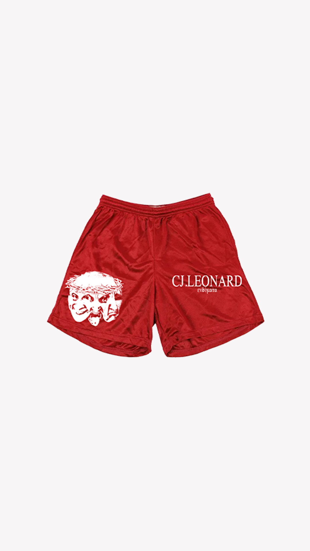 Red Masked Shorts