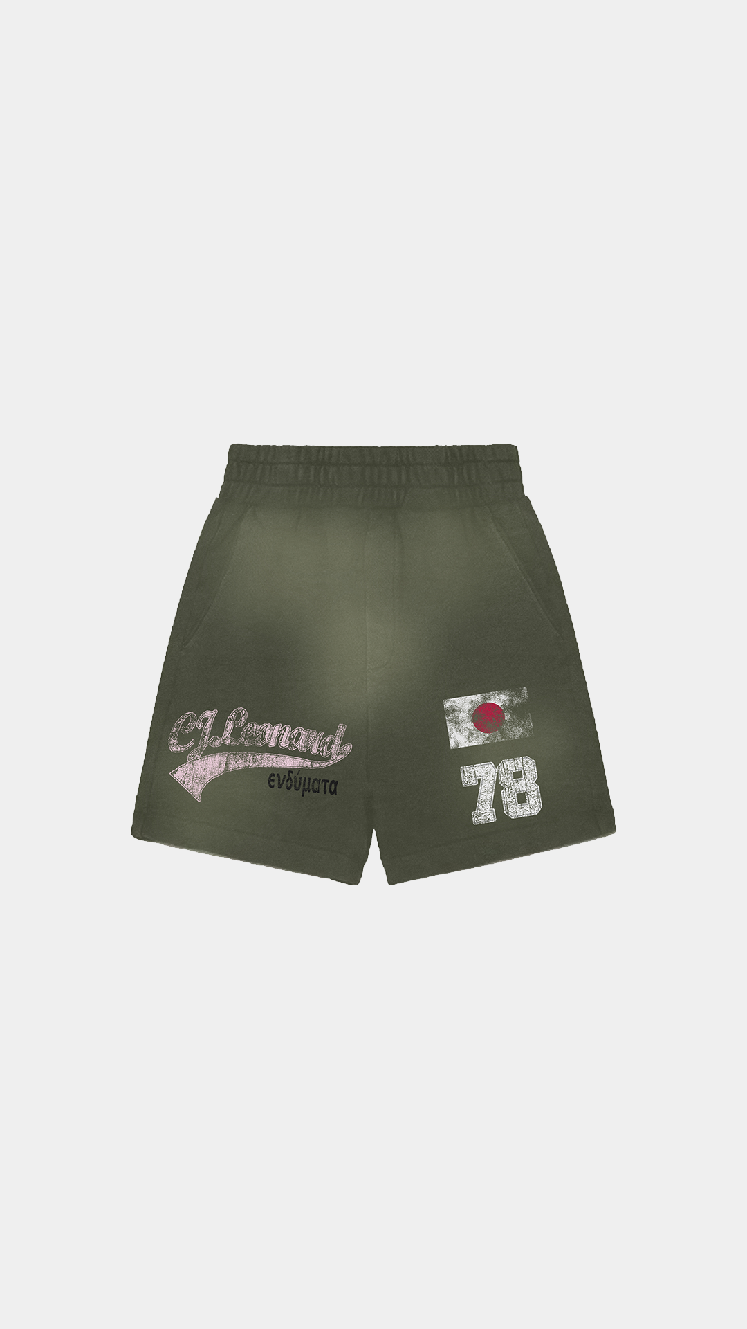 Olive 78 Shorts