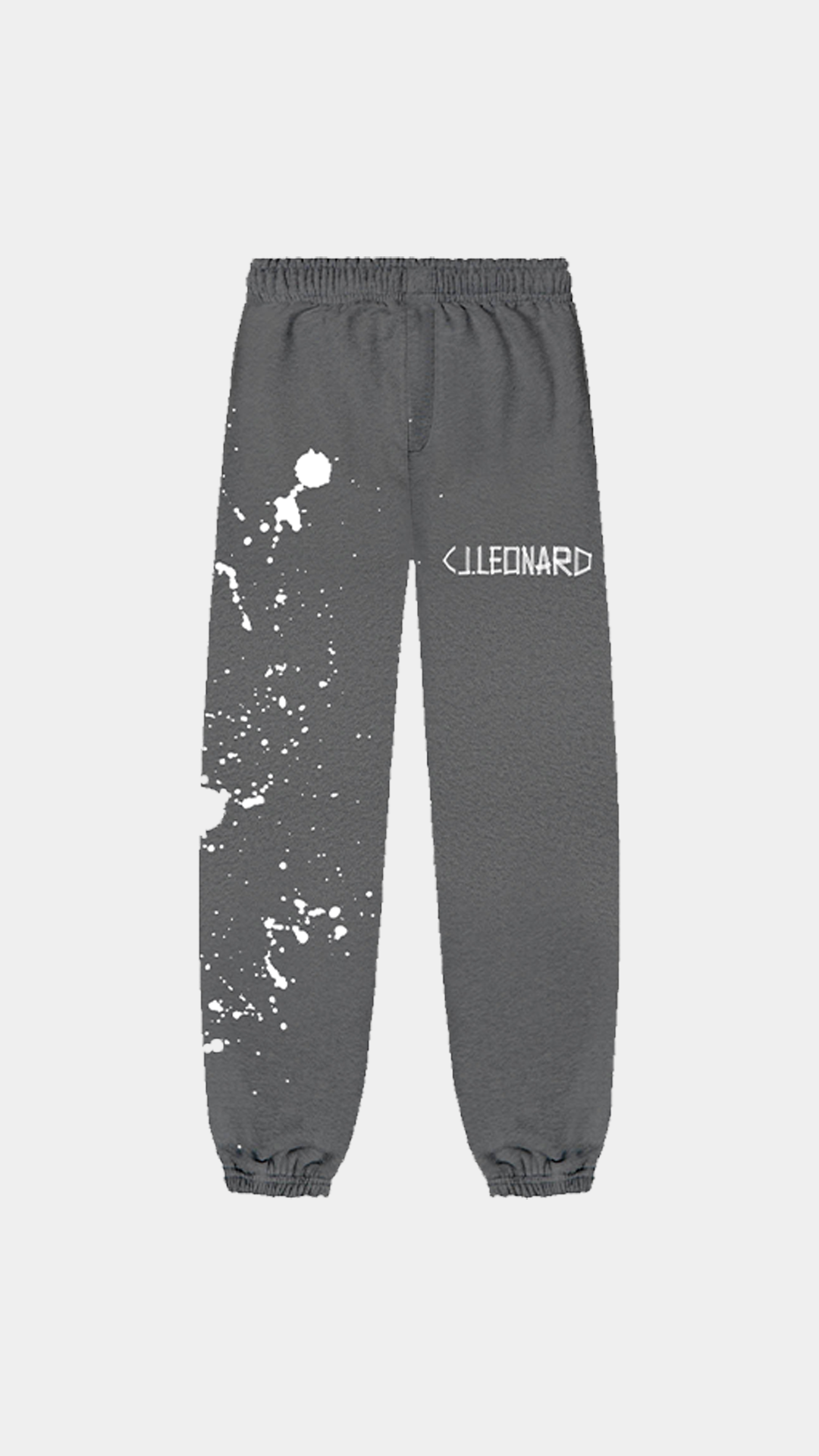 Grey Distressed Sweat Pant