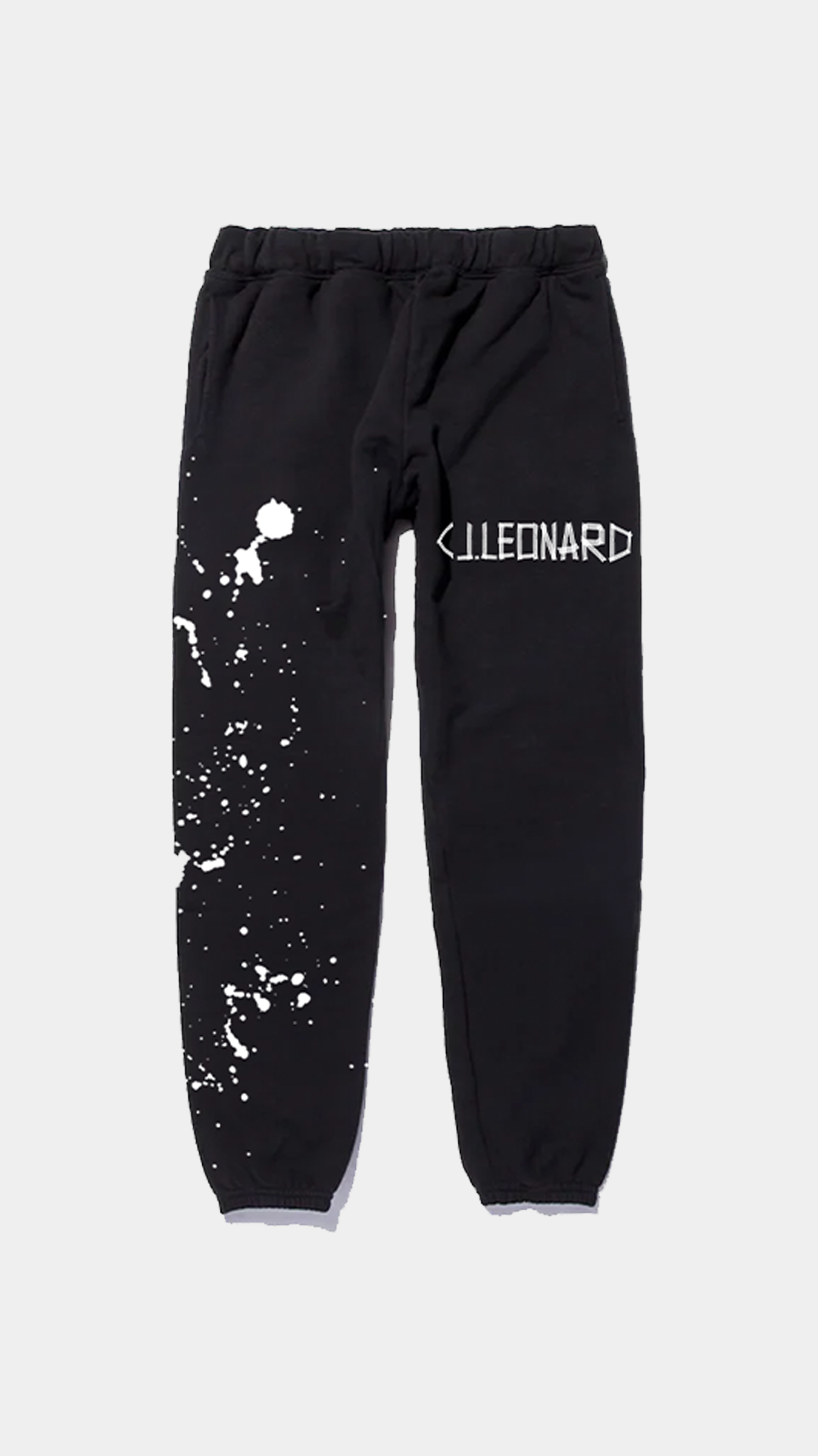 Black Distressed Sweat Pant (Ships Before December 15)