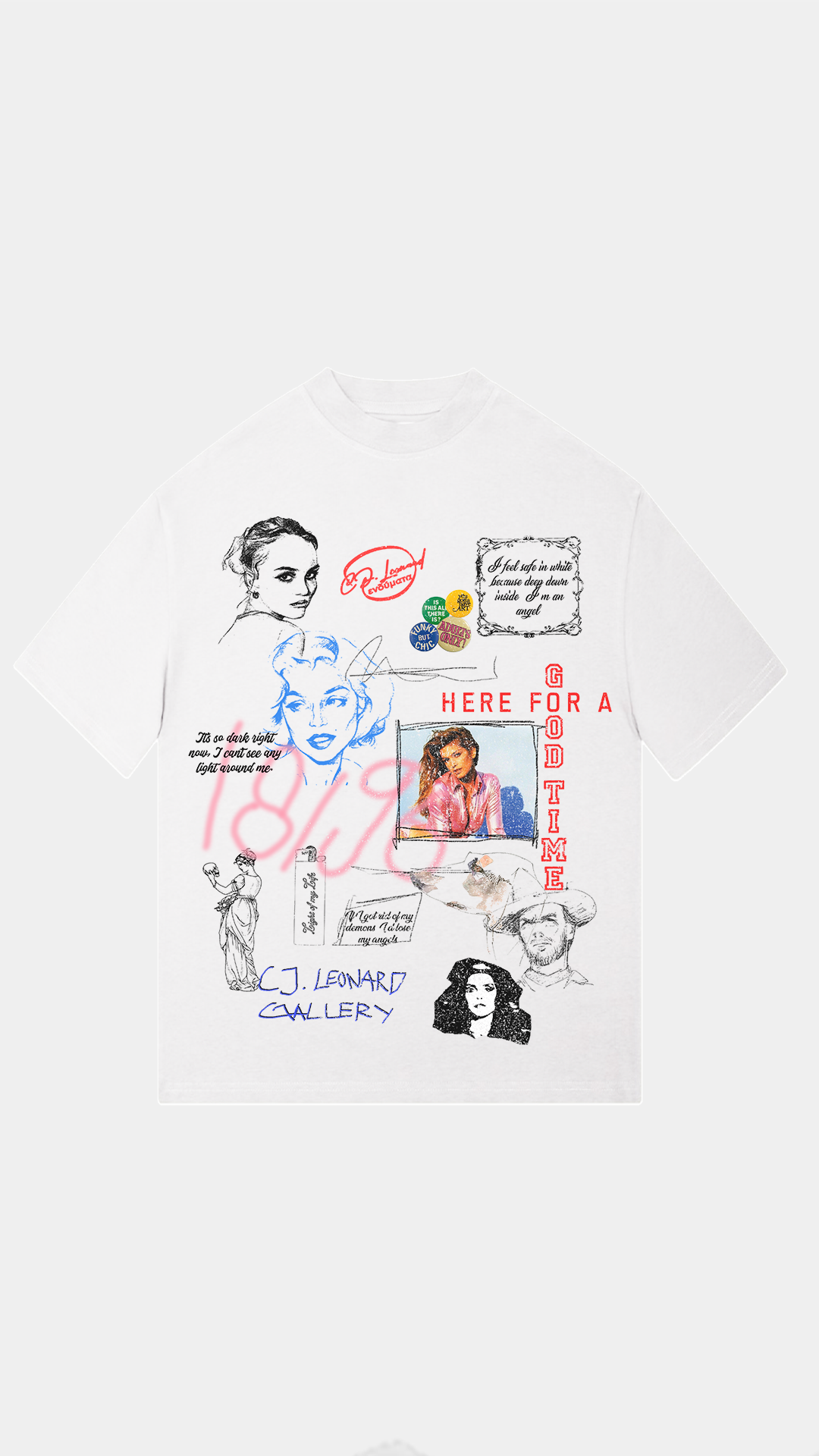 White For A Good Time Tee