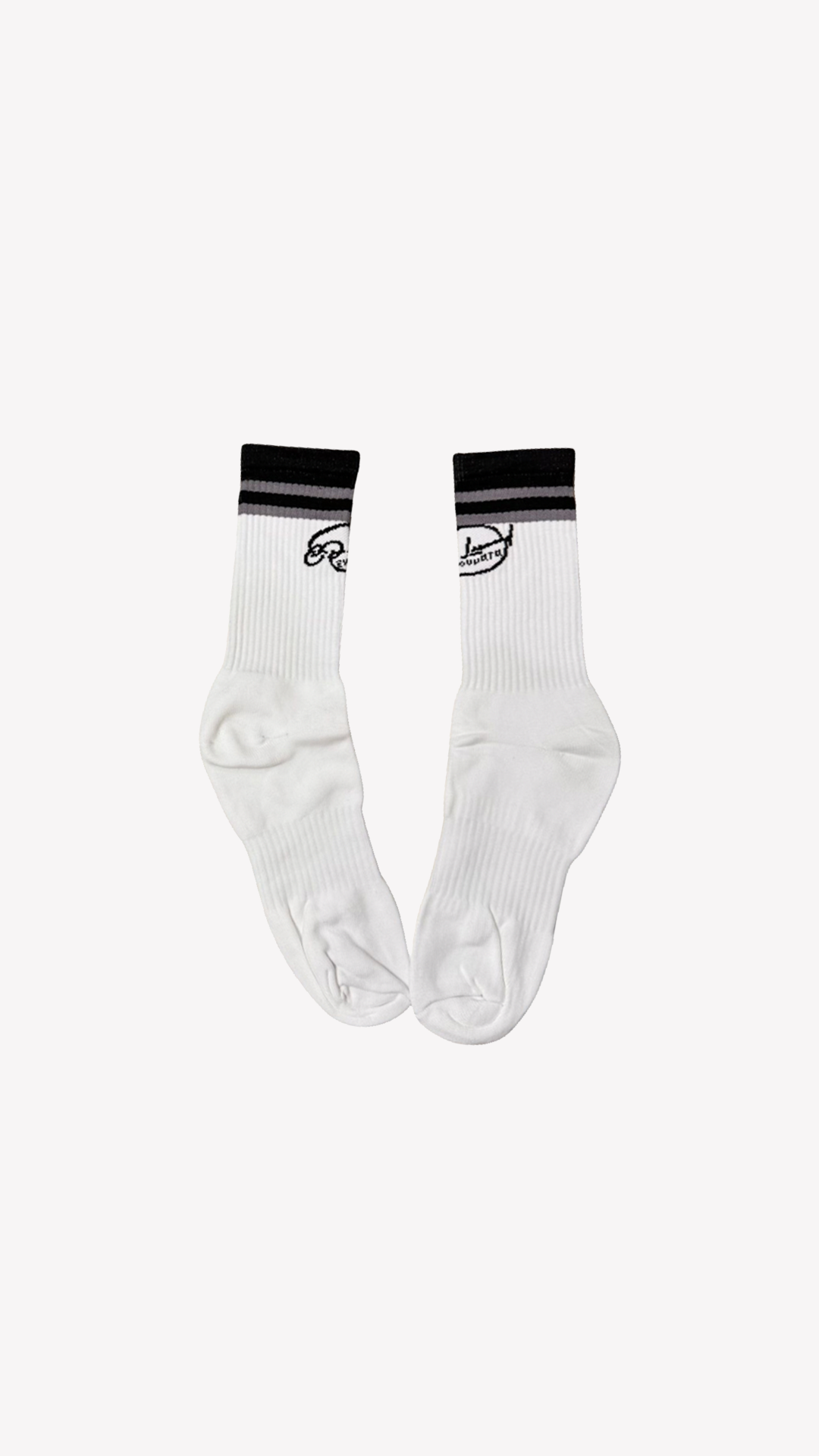White Black Socks