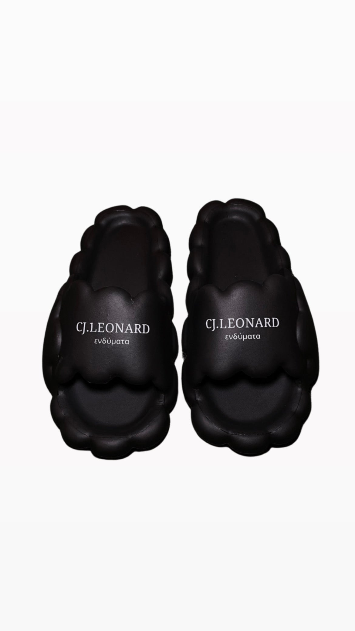 Black Bubble Slipper