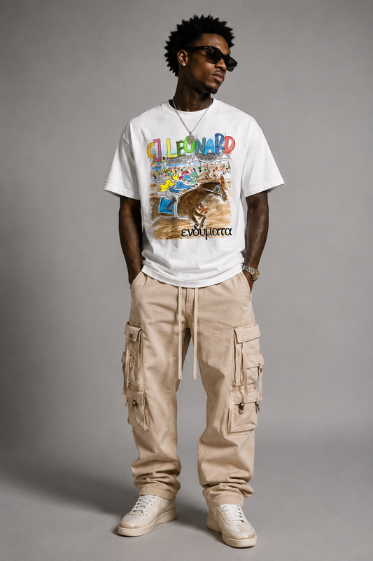 White Rodeo Tee