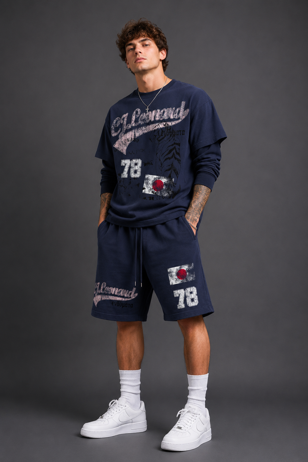 Navy 78 Tee