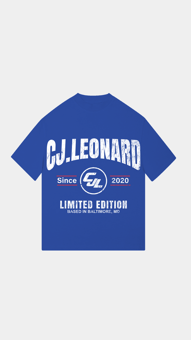 KID'S SIGNATURE BLUE TEE