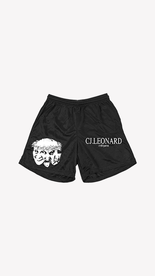 Black Masked Shorts
