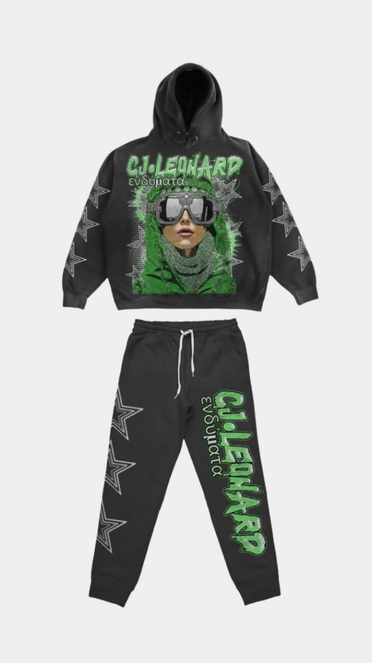 Black Galactic Sweatsuit