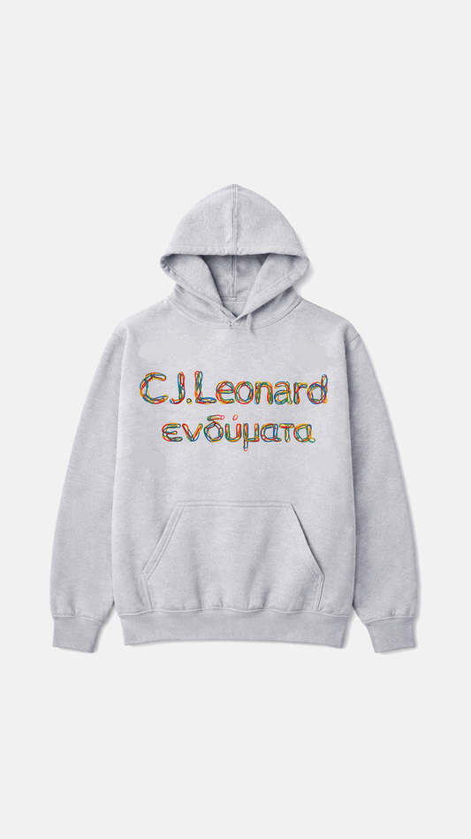 Grey Rubber Band Hoodie (Pre Order)