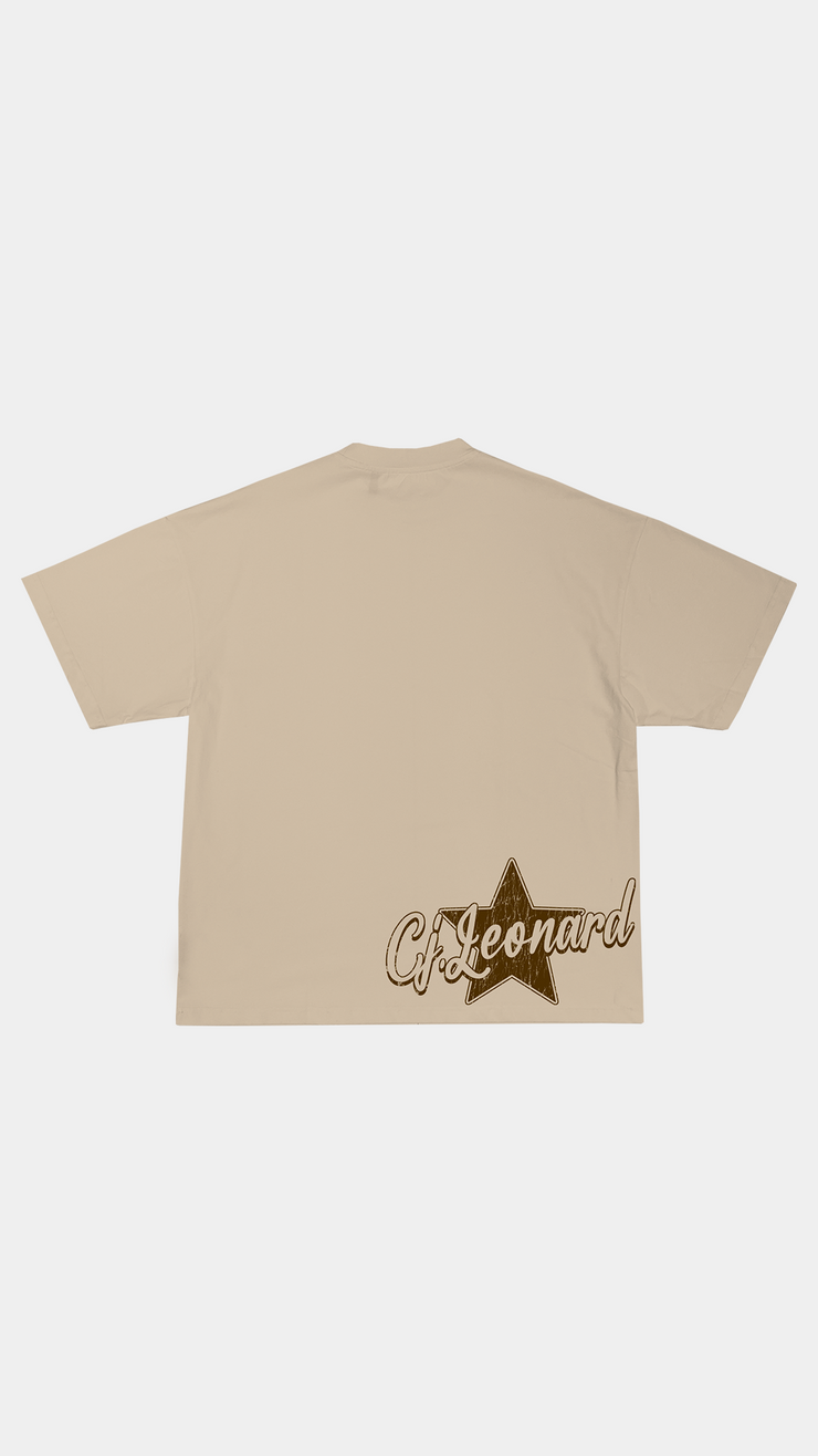 Nude/Brown Crafted Perfection Tee