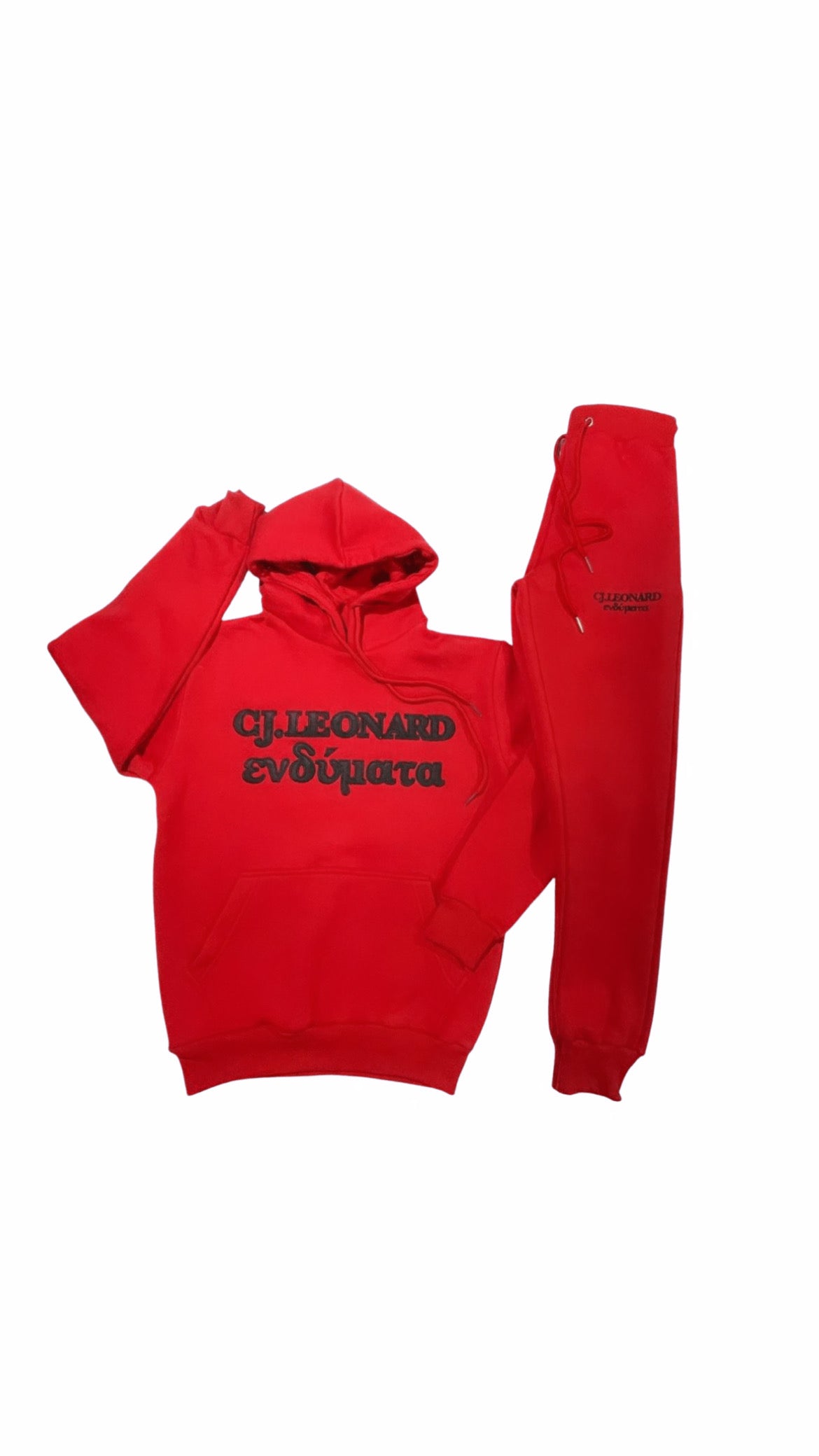 Red “V-Day” Sweatsuit
