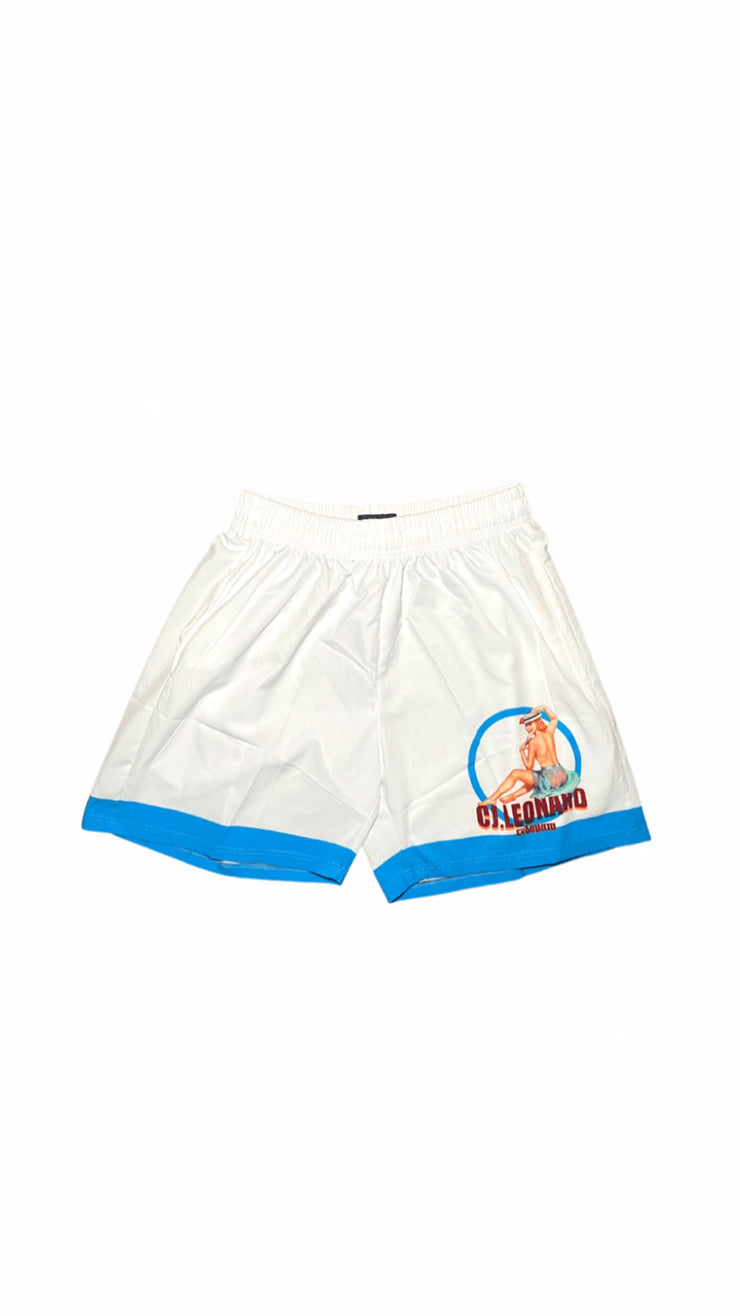 White Party Girl Shorts